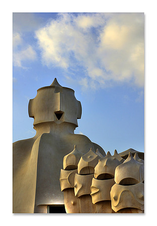 Casa Mila, Barcelona - Antoni Gaudi