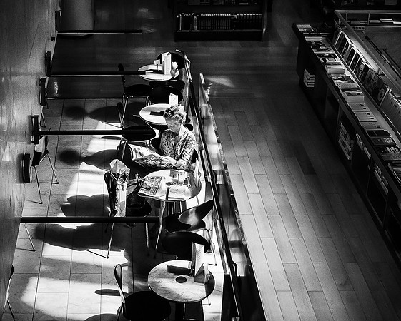 Travel Category: Alvar Aalto Cafe, Academic Bookshop, Helsinki