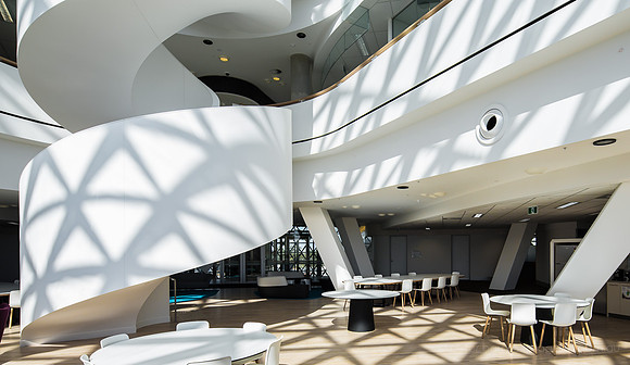SAHMRI Building, North Terrace, Adelaide, South Australia, Woods Bagot, Hindmarsh, Aurecon