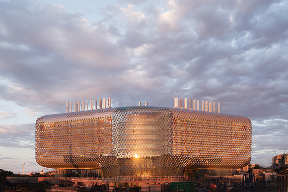 SAHMRI Building, North Terrace, Adelaide, South Australia, Woods Bagot, Hindmarsh, Aurecon
