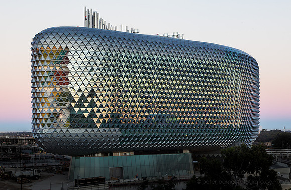 SAHMRI Building, North Terrace, Adelaide, South Australia, Woods Bagot, Hindmarsh, Aurecon